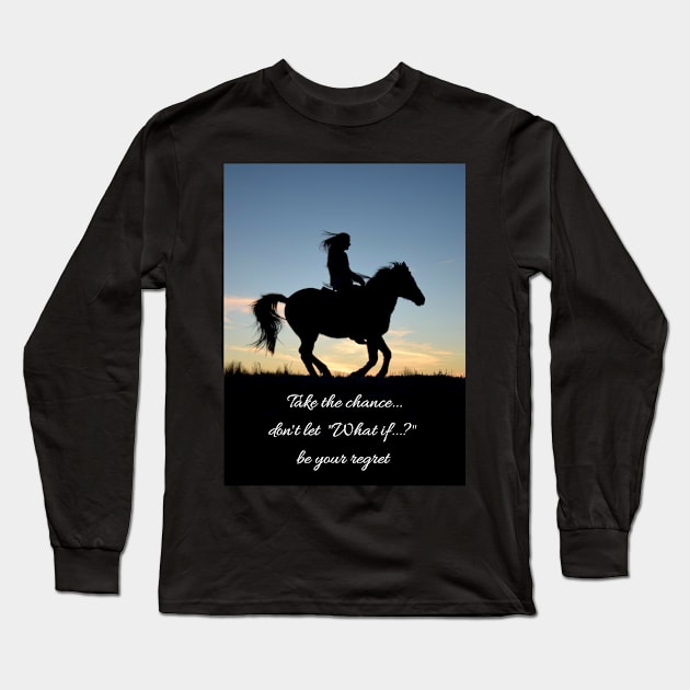 Take the chance Long Sleeve T-Shirt by TJManrique